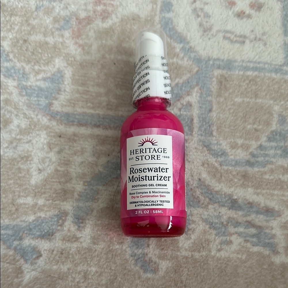 Heritage Store Pink Rosewater Moisturizer